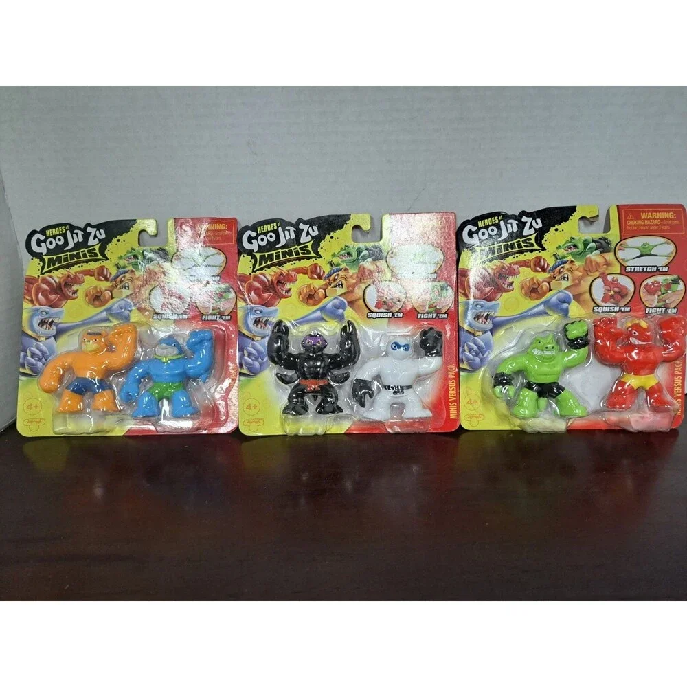 Lot Of 3 Goo Jitsu Minis
